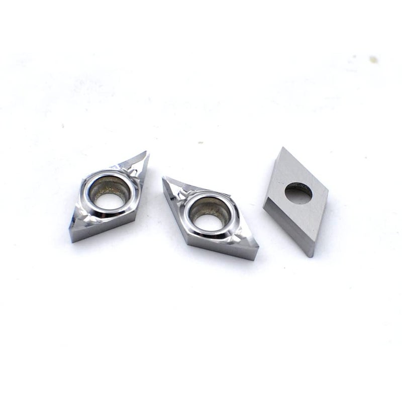 CDBP Carbide Inserts for Aluminum DCGT21.51 DCGT070204-LH for Turning Cutting Aluminum Inserts,10PCS. - Image 4
